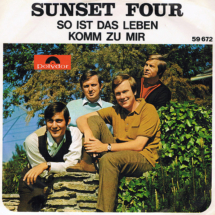 1968 Sunset Four ‎– So Ist Das Leben